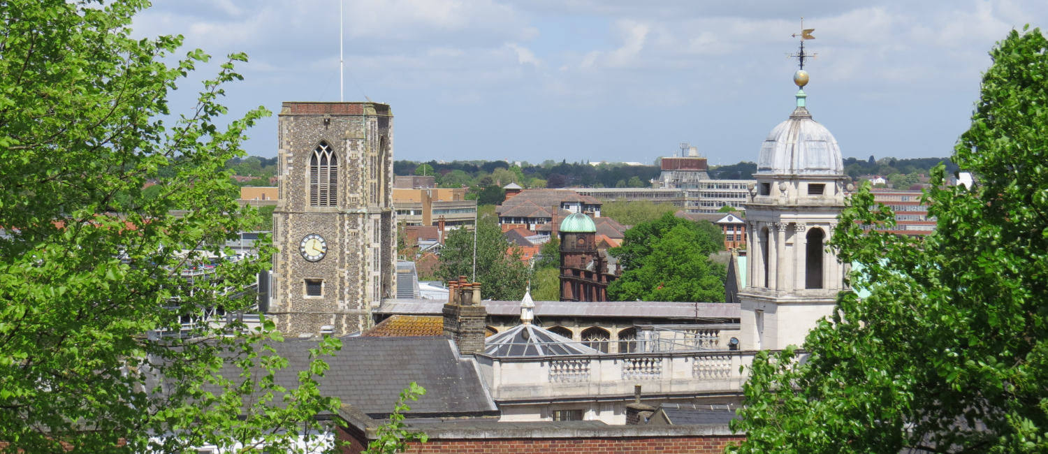 Norwich, Norfolk skyline
